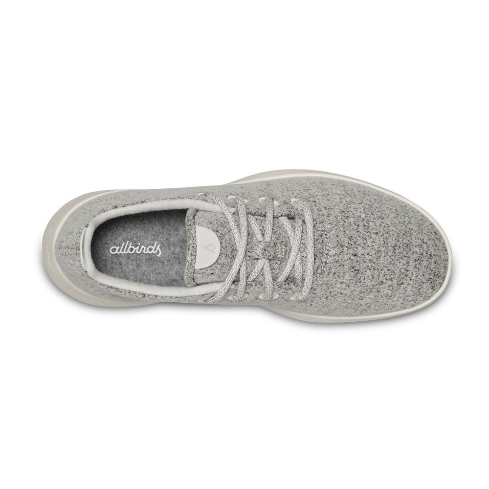 Allbirds Men\'s Sneakers Grey - Wool Runners - 63472XDSI